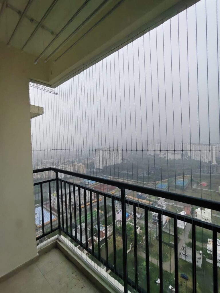 Stylish Invisible Grills for Balconies in Chennai | Trusted Installers